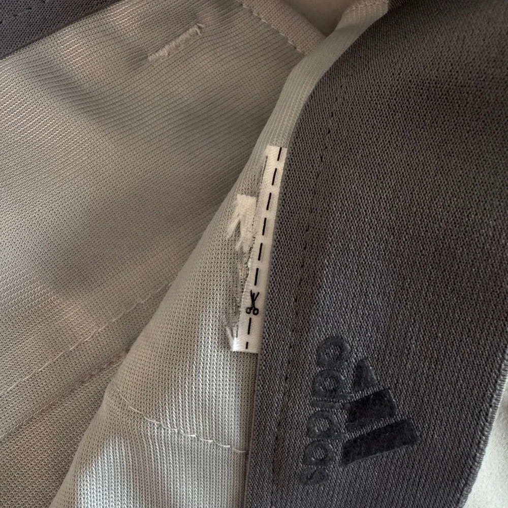 Adidas 40x8 Gray Primegreen Stretch Performance Mens Golf Shorts